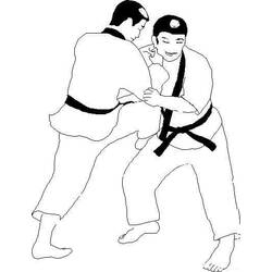 Dibujo Judo (Deportes) #210690 para imprimir y colorear