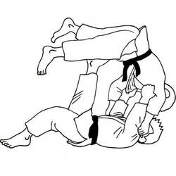 Dibujo Judo (Deportes) #210691 para imprimir y colorear