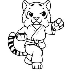 Dibujo Kárate (Deportes) #205115 para imprimir y colorear