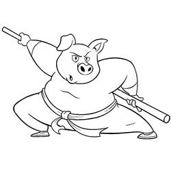 Dibujo para colorear: Kung Fu (Deportes) #192443 - Dibujos para Colorear e Imprimir Gratis