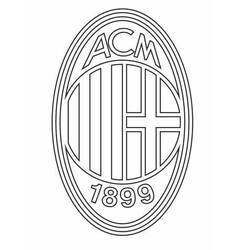 Dibujo Logo de Fútbol (Deportes) #190125 para imprimir y colorear