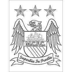 Dibujo Logo de Fútbol (Deportes) #190132 para imprimir y colorear