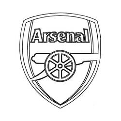 Dibujo Logo de Fútbol (Deportes) #190139 para imprimir y colorear