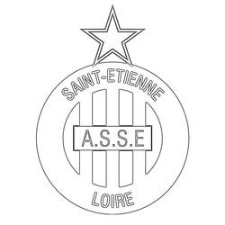 Dibujo Logo de Fútbol (Deportes) #190145 para imprimir y colorear