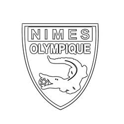 Dibujo Logo de Fútbol (Deportes) #190156 para imprimir y colorear