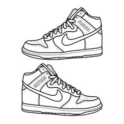 Dibujo Nike (Deportes) #214893 para imprimir y colorear