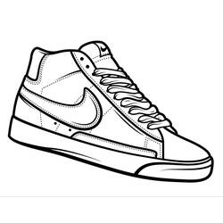 Dibujo Nike (Deportes) #214909 para imprimir y colorear