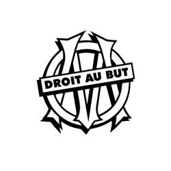 Dibujo para colorear: Olympique de Marsella (Deportes) #192995 - Dibujos para Colorear e Imprimir Gratis