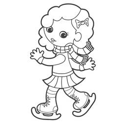 Dibujo Patinaje (Deportes) #207295 para imprimir y colorear