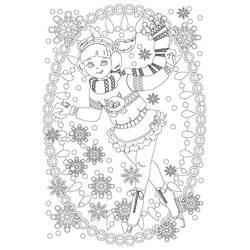 Dibujo Patinaje (Deportes) #207304 para imprimir y colorear