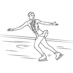 Dibujo Patinaje (Deportes) #207312 para imprimir y colorear