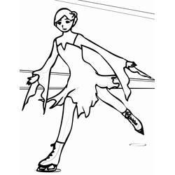 Dibujo Patinaje (Deportes) #207316 para imprimir y colorear