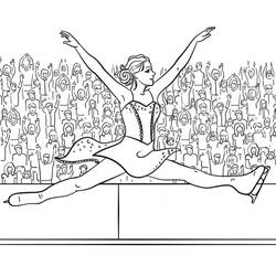 Dibujo Patinaje (Deportes) #207320 para imprimir y colorear