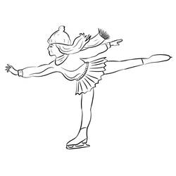 Dibujo Patinaje (Deportes) #207321 para imprimir y colorear