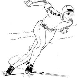 Dibujo Patinaje (Deportes) #207324 para imprimir y colorear
