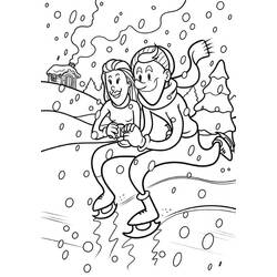 Dibujo Patinaje (Deportes) #207331 para imprimir y colorear