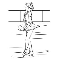 Dibujo Patinaje (Deportes) #207332 para imprimir y colorear