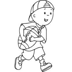 Dibujos para colorear: Rugby - Dibujos para Colorear e Imprimir Gratis