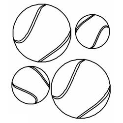 Dibujo Tenis (Deportes) #173788 para imprimir y colorear