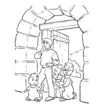 Dibujo Alvin y the Chipmunks (Dibujos Animados y Series Animadas) #128262 para imprimir y colorear