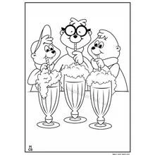 Dibujo Alvin y the Chipmunks (Dibujos Animados y Series Animadas) #128428 para imprimir y colorear