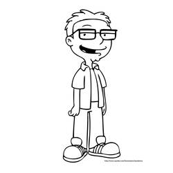Dibujo para colorear: American Dad! (Dibujos Animados y Series Animadas) #50892 - Dibujos para Colorear e Imprimir Gratis