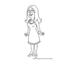 Dibujo para colorear: American Dad! (Dibujos Animados y Series Animadas) #50895 - Dibujos para Colorear e Imprimir Gratis