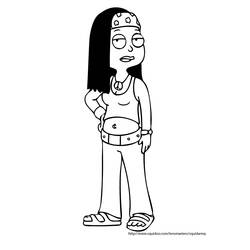 Dibujo para colorear: American Dad! (Dibujos Animados y Series Animadas) #50896 - Dibujos para Colorear e Imprimir Gratis