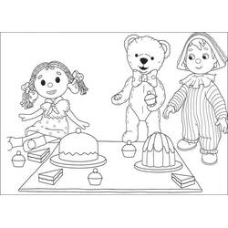 Dibujo Andy Pandy (Dibujos Animados y Series Animadas) #209646 para imprimir y colorear