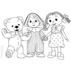 Dibujo para colorear: Andy Pandy (Dibujos Animados y Series Animadas) #26709 - Dibujos para Colorear e Imprimir Gratis