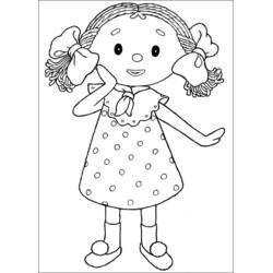 Dibujo para colorear: Andy Pandy (Dibujos Animados y Series Animadas) #26714 - Dibujos para Colorear e Imprimir Gratis