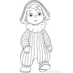 Dibujo para colorear: Andy Pandy (Dibujos Animados y Series Animadas) #26718 - Dibujos para Colorear e Imprimir Gratis