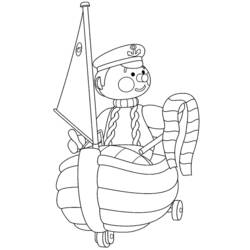 Dibujo para colorear: Andy Pandy (Dibujos Animados y Series Animadas) #26730 - Dibujos para Colorear e Imprimir Gratis