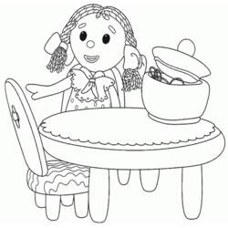 Dibujo para colorear: Andy Pandy (Dibujos Animados y Series Animadas) #26740 - Dibujos para Colorear e Imprimir Gratis