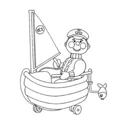 Dibujo para colorear: Andy Pandy (Dibujos Animados y Series Animadas) #26754 - Dibujos para Colorear e Imprimir Gratis