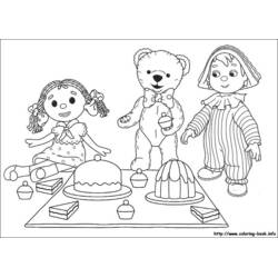 Dibujo para colorear: Andy Pandy (Dibujos Animados y Series Animadas) #26756 - Dibujos para Colorear e Imprimir Gratis