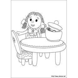 Dibujo para colorear: Andy Pandy (Dibujos Animados y Series Animadas) #26779 - Dibujos para Colorear e Imprimir Gratis