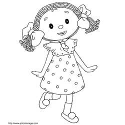 Dibujo para colorear: Andy Pandy (Dibujos Animados y Series Animadas) #26785 - Dibujos para Colorear e Imprimir Gratis