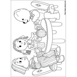 Dibujo para colorear: Andy Pandy (Dibujos Animados y Series Animadas) #26789 - Dibujos para Colorear e Imprimir Gratis