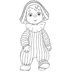 Dibujo para colorear: Andy Pandy (Dibujos Animados y Series Animadas) #26801 - Dibujos para Colorear e Imprimir Gratis