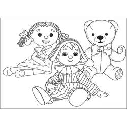 Dibujo para colorear: Andy Pandy (Dibujos Animados y Series Animadas) #26806 - Dibujos para Colorear e Imprimir Gratis