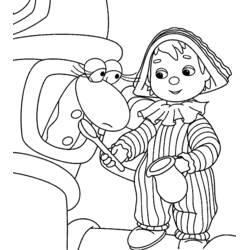 Dibujo para colorear: Andy Pandy (Dibujos Animados y Series Animadas) #26820 - Dibujos para Colorear e Imprimir Gratis