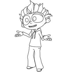 Dibujo para colorear: Angelo Rules (Dibujos Animados y Series Animadas) #194535 - Dibujos para Colorear e Imprimir Gratis
