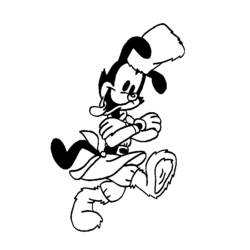 Dibujo para colorear: Animaniacs (Dibujos Animados y Series Animadas) #48188 - Dibujos para Colorear e Imprimir Gratis