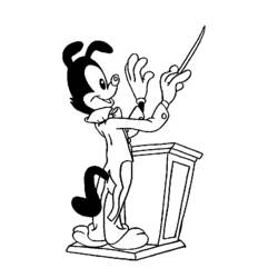 Dibujo para colorear: Animaniacs (Dibujos Animados y Series Animadas) #48190 - Dibujos para Colorear e Imprimir Gratis