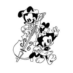 Dibujo para colorear: Animaniacs (Dibujos Animados y Series Animadas) #48195 - Dibujos para Colorear e Imprimir Gratis
