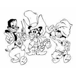 Dibujos para colorear: Animaniacs - Dibujos para Colorear e Imprimir Gratis