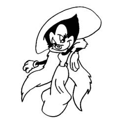 Dibujo para colorear: Animaniacs (Dibujos Animados y Series Animadas) #48348 - Dibujos para Colorear e Imprimir Gratis