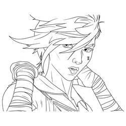 Dibujo para colorear: Arcane (Dibujos Animados y Series Animadas) #206990 - Dibujos para Colorear e Imprimir Gratis
