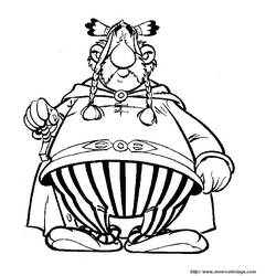 Dibujo para colorear: Asterix y Obelix (Dibujos Animados y Series Animadas) #24393 - Dibujos para Colorear e Imprimir Gratis